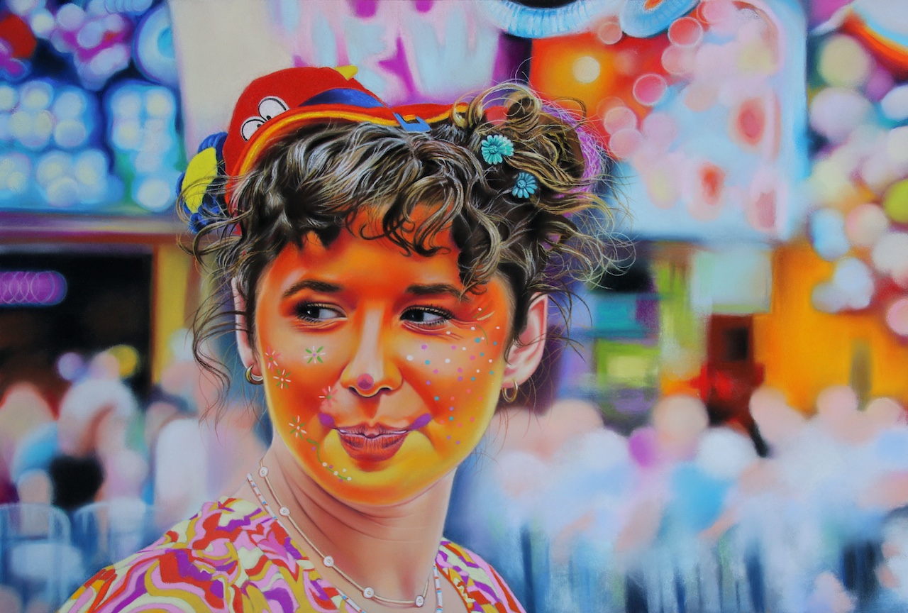 Chevaliermp streetart1 pastel l60xh40 copie