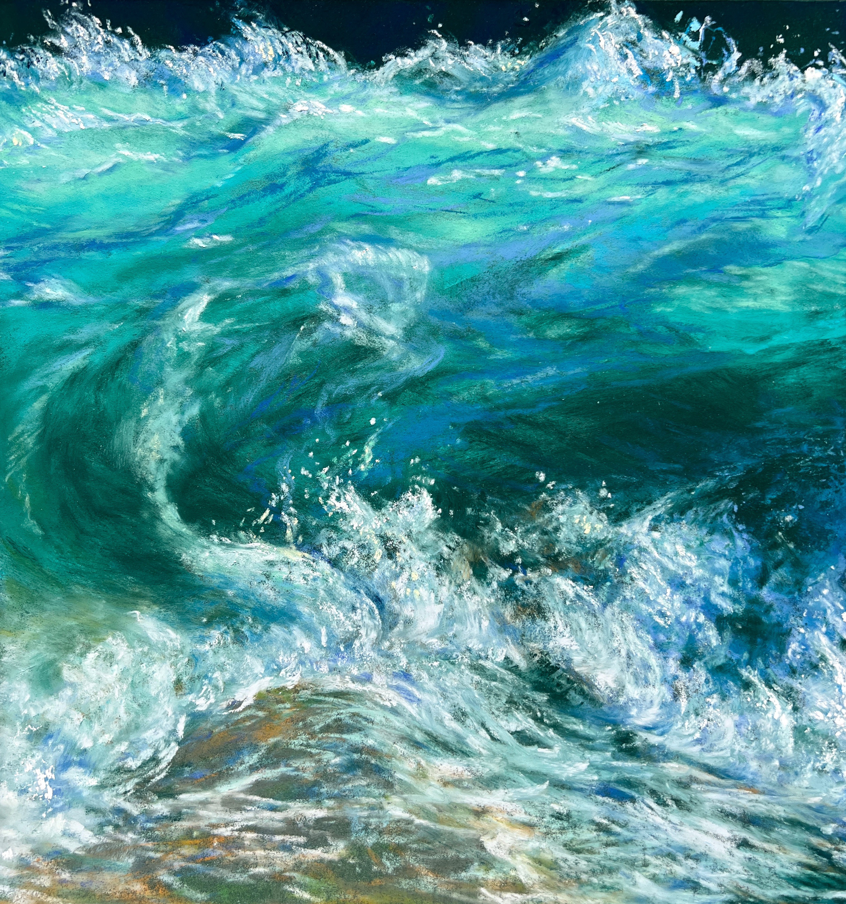 Degenhardt e so beautiful it hurts pastel 44x44cm