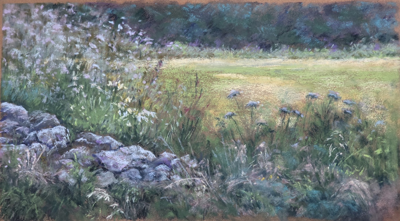 Marieoctobre mhdumas co te terre pastel 60x40cm