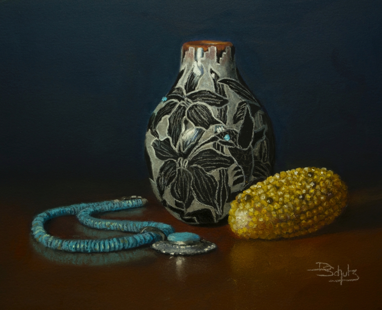 Schulz souvenir de santa fe pastel 30x40