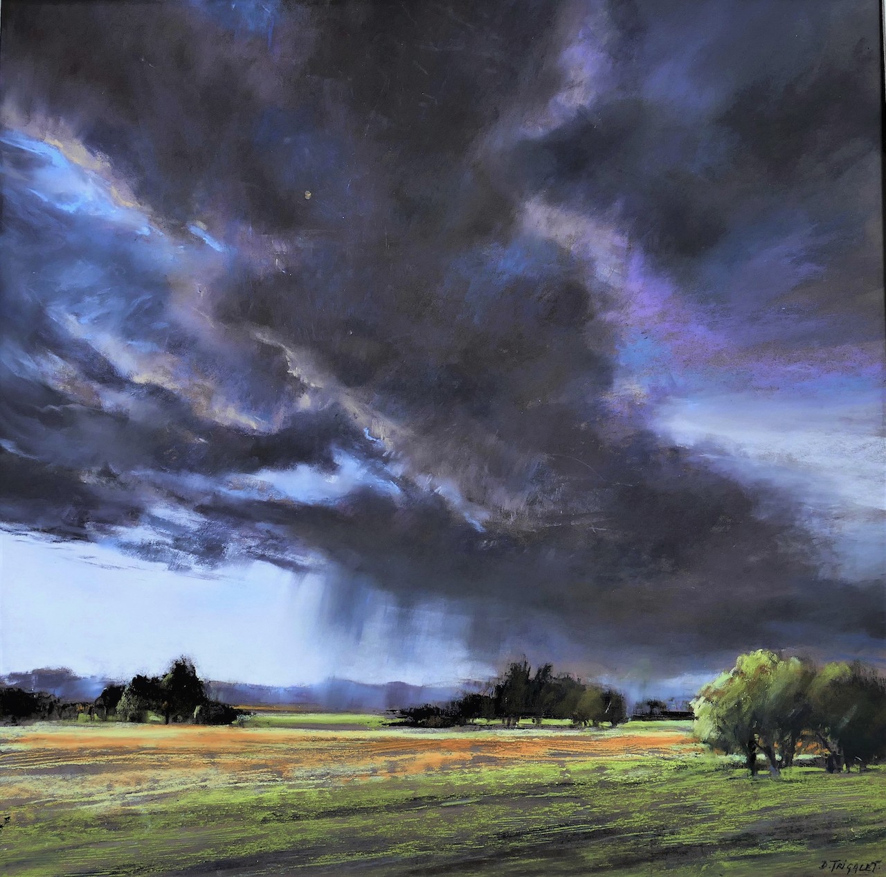 Trigalet avant l orage pastel 44x44