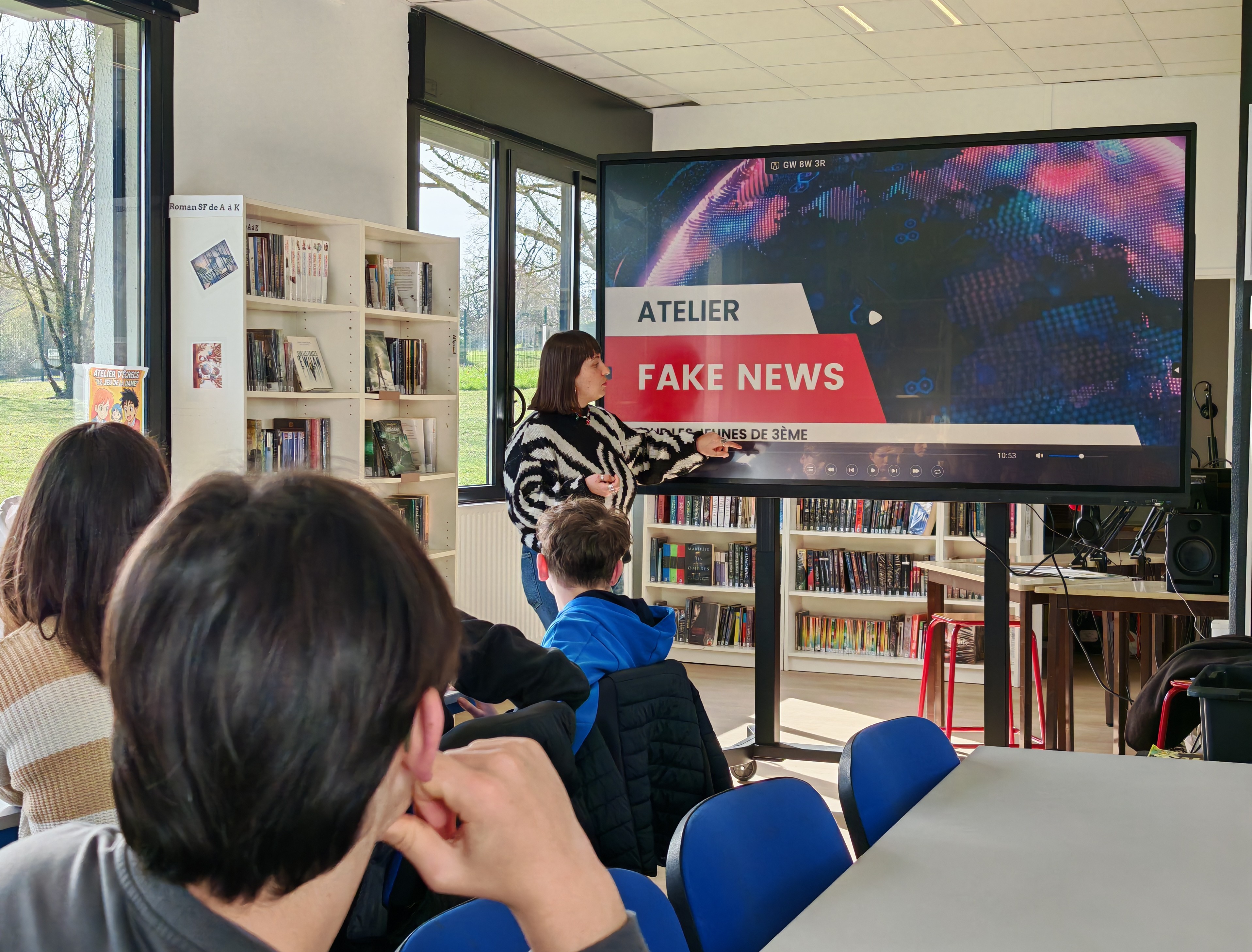 L'InfoTruck a fait escale au Collège George Sand !