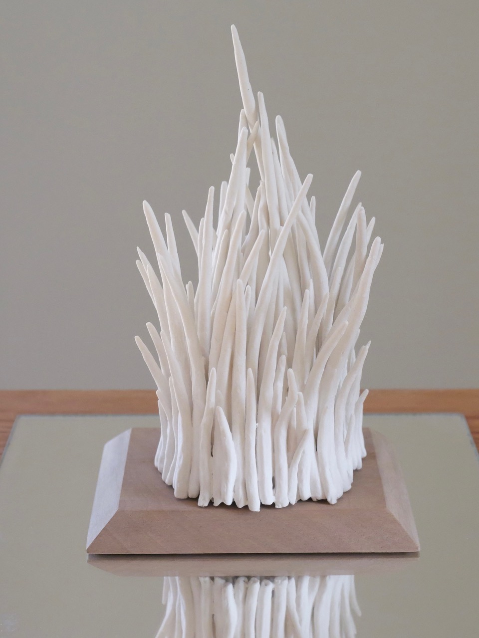 Bosc dalhia de mer porcelaine 30x13