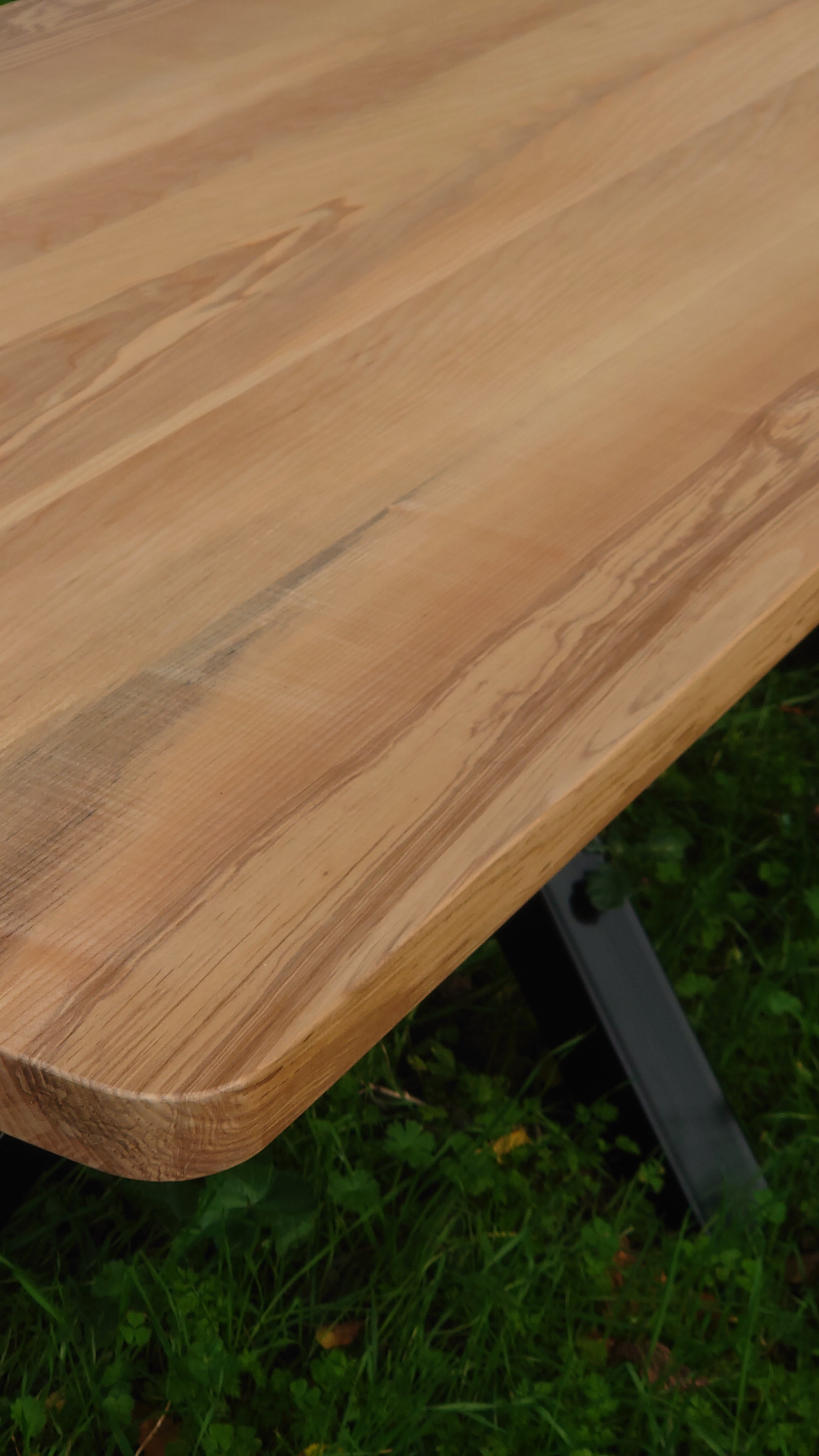 Atelier topobois table frene echauffe