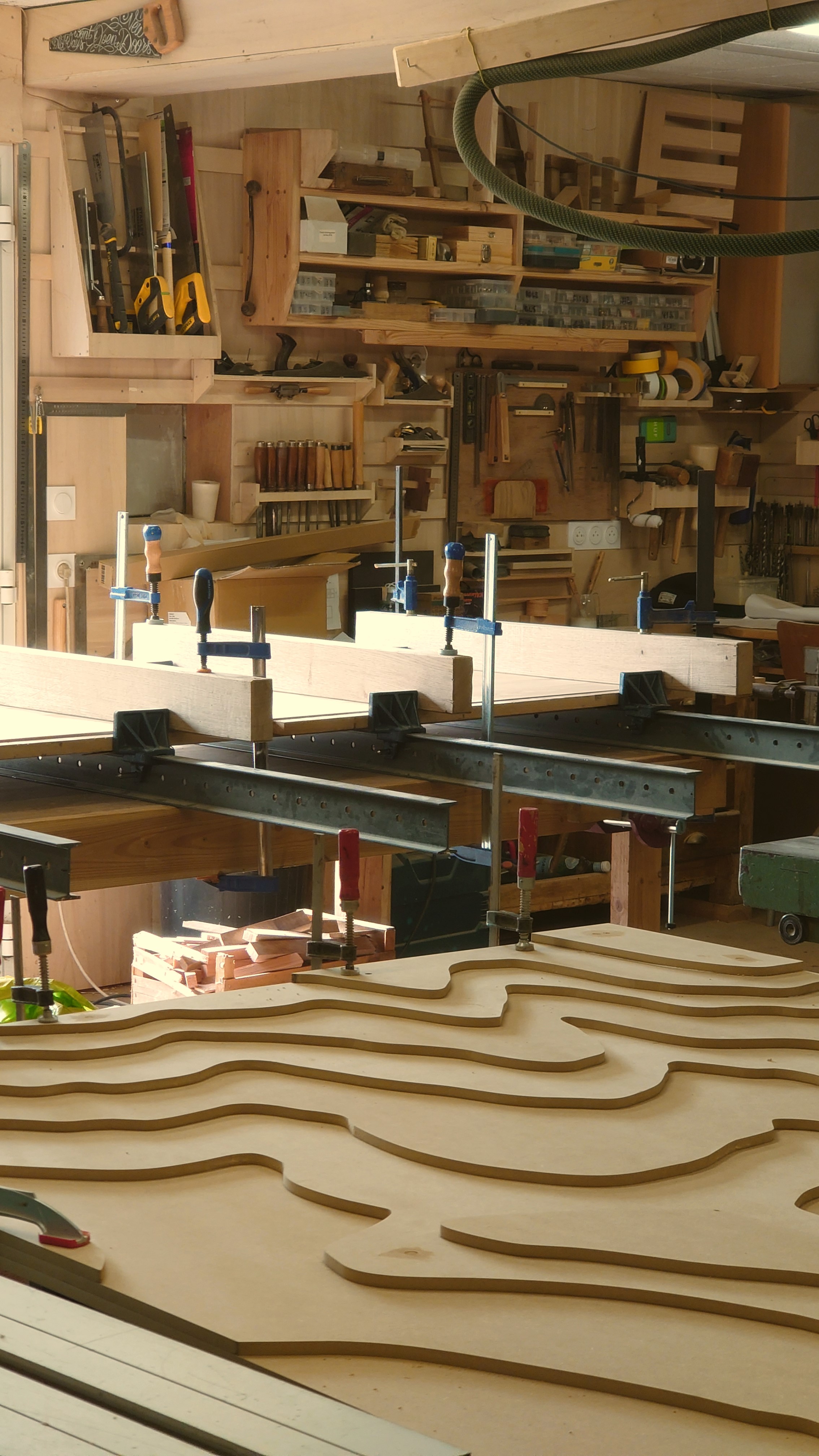 Atelier topobois relief massif calque foix