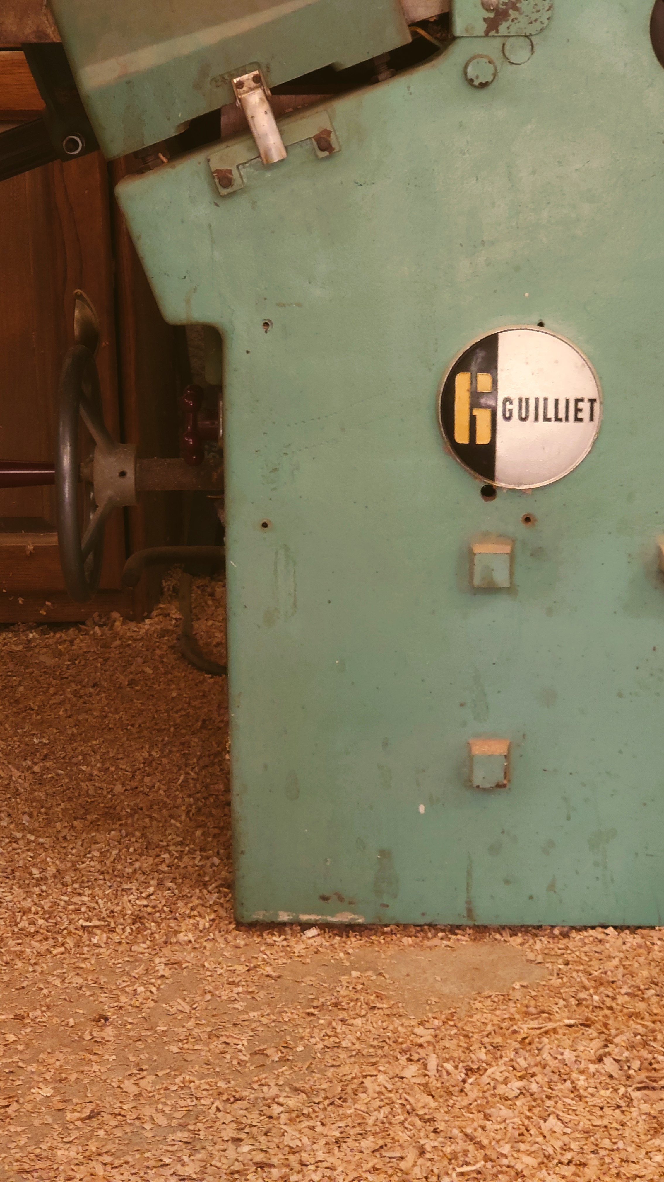 Atelier topobois raboteuse degauchisseuse