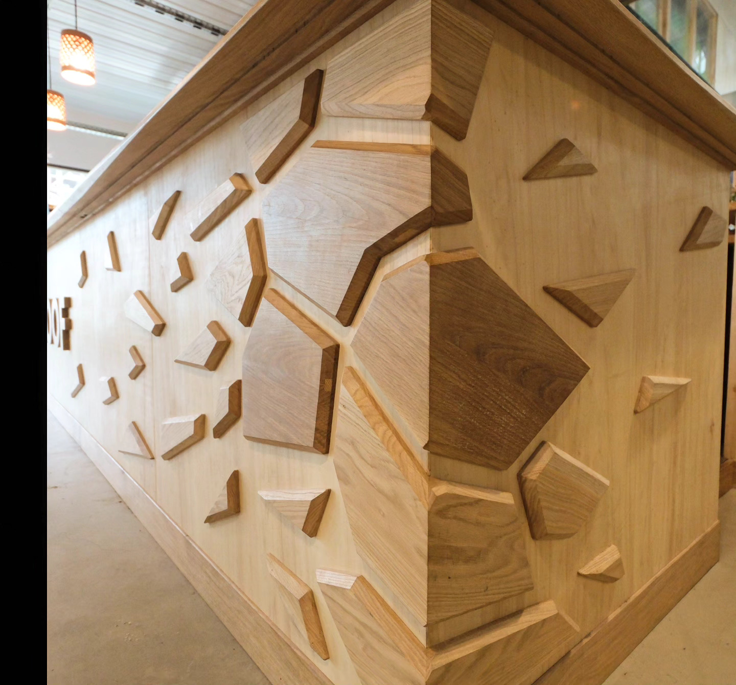 Atelier topobois parement bar toulouse