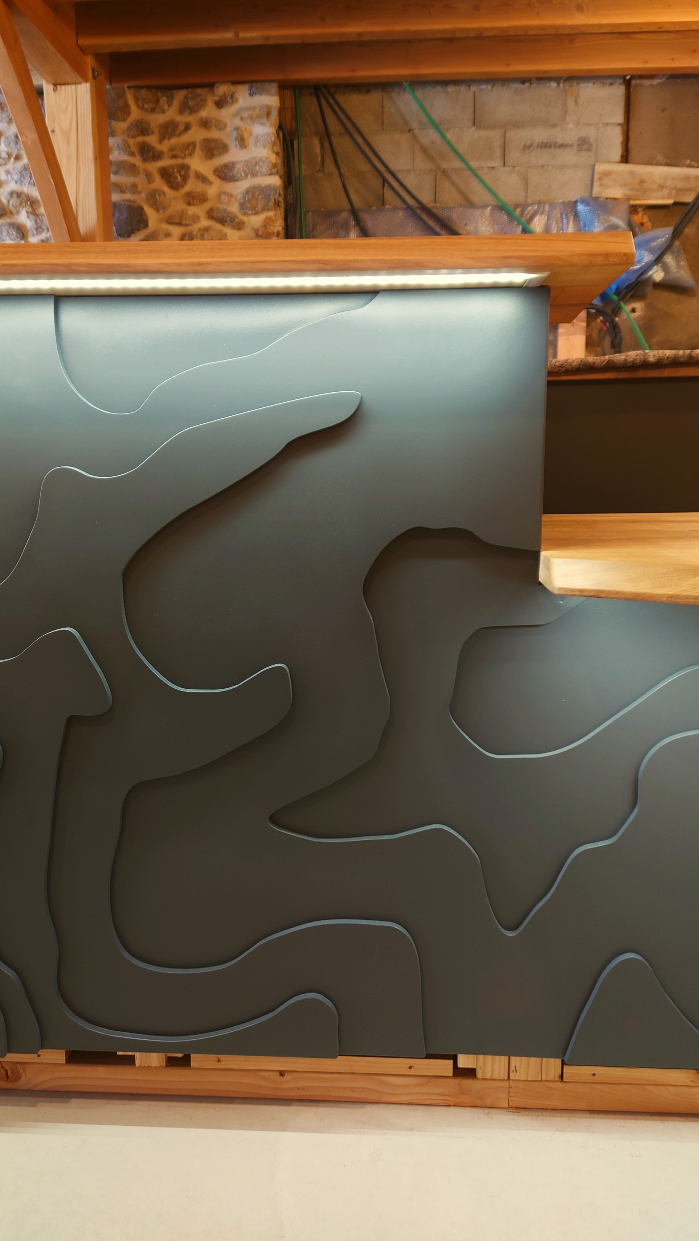 Atelier topobois comptoir bar terre de sport ax les thermes