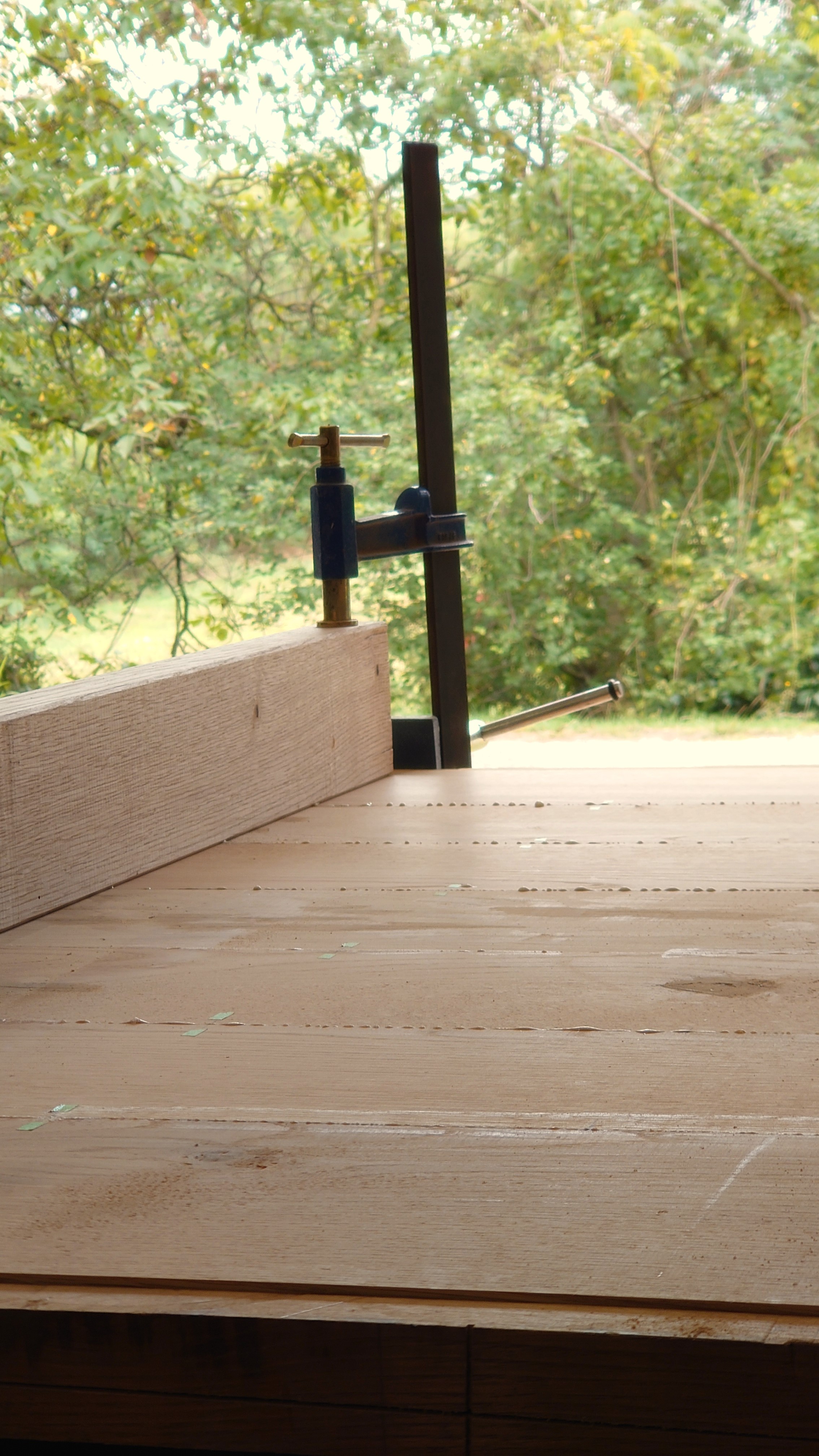 Atelier topobois collage serre joint