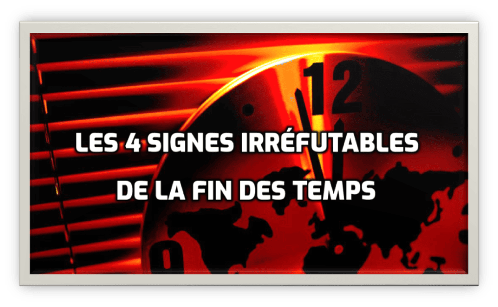 4 signes de la fin des temps