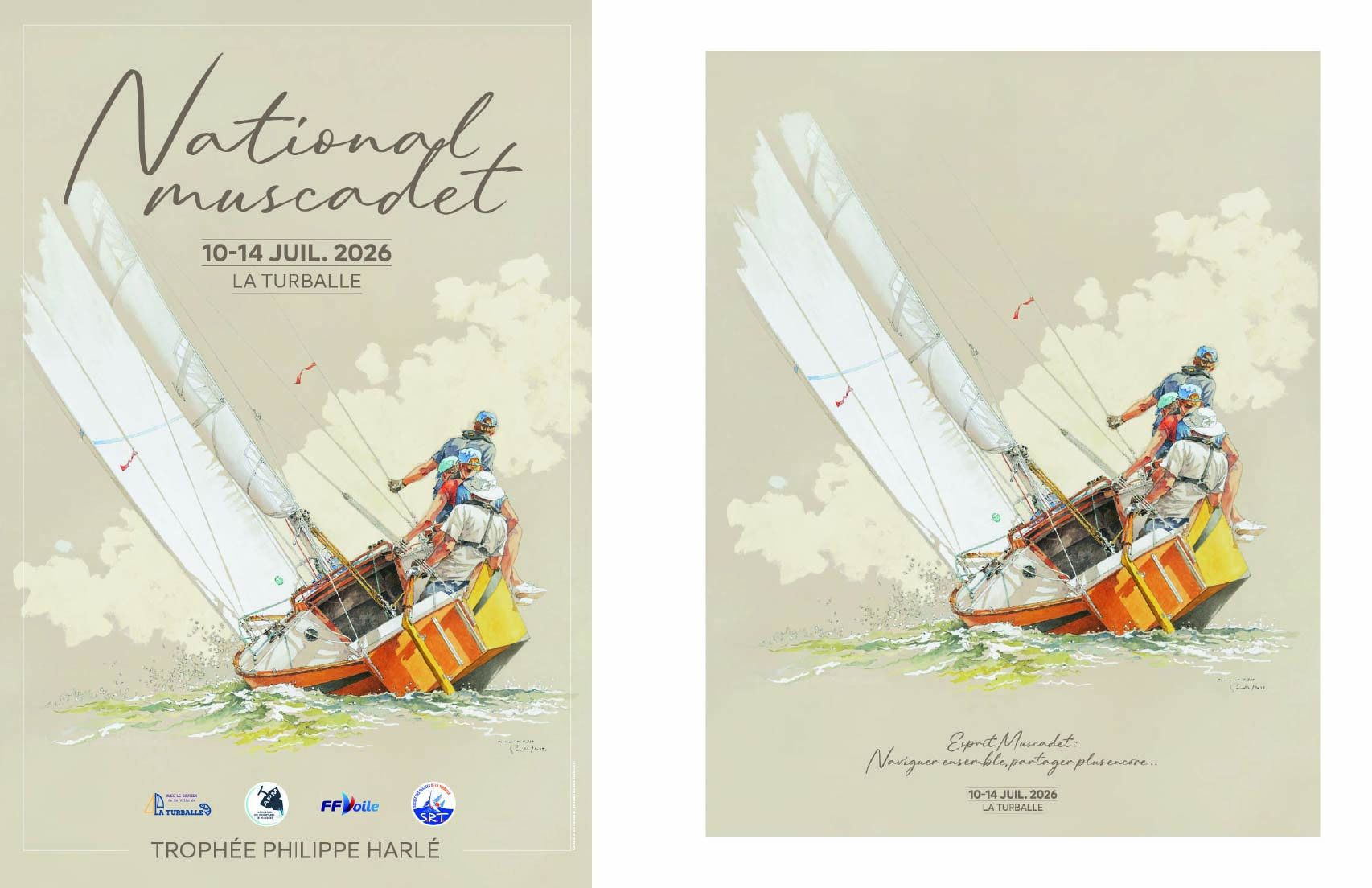 Les affiches du National de la Turballe 2026 sont disponibles