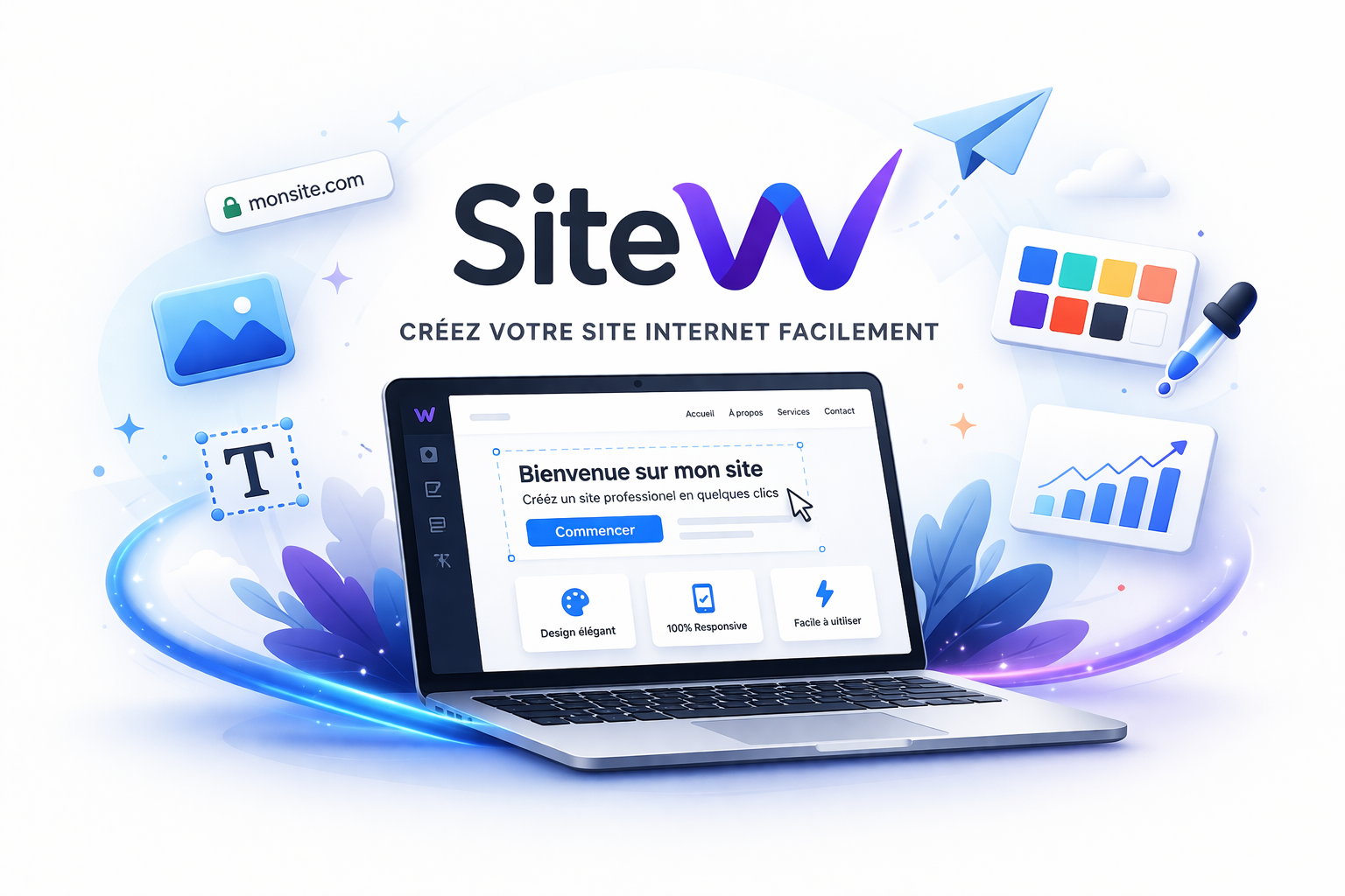 SiteW : la solution idéale pour lancer mon site d’auteur