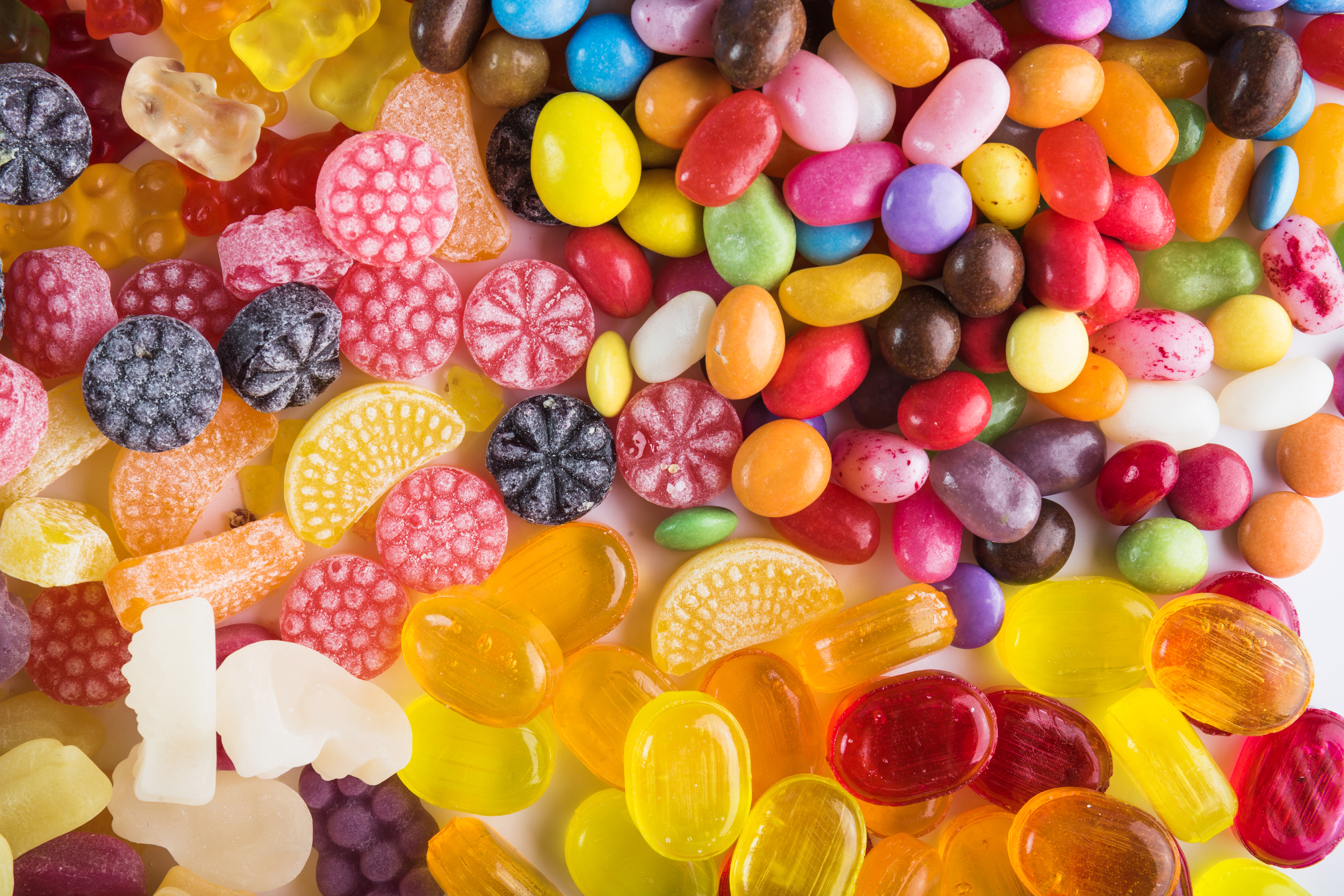 Various-candy-drops