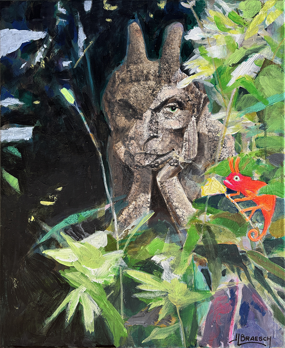 LE STRYGE
Acrylique-sur toile 65-x-54cm