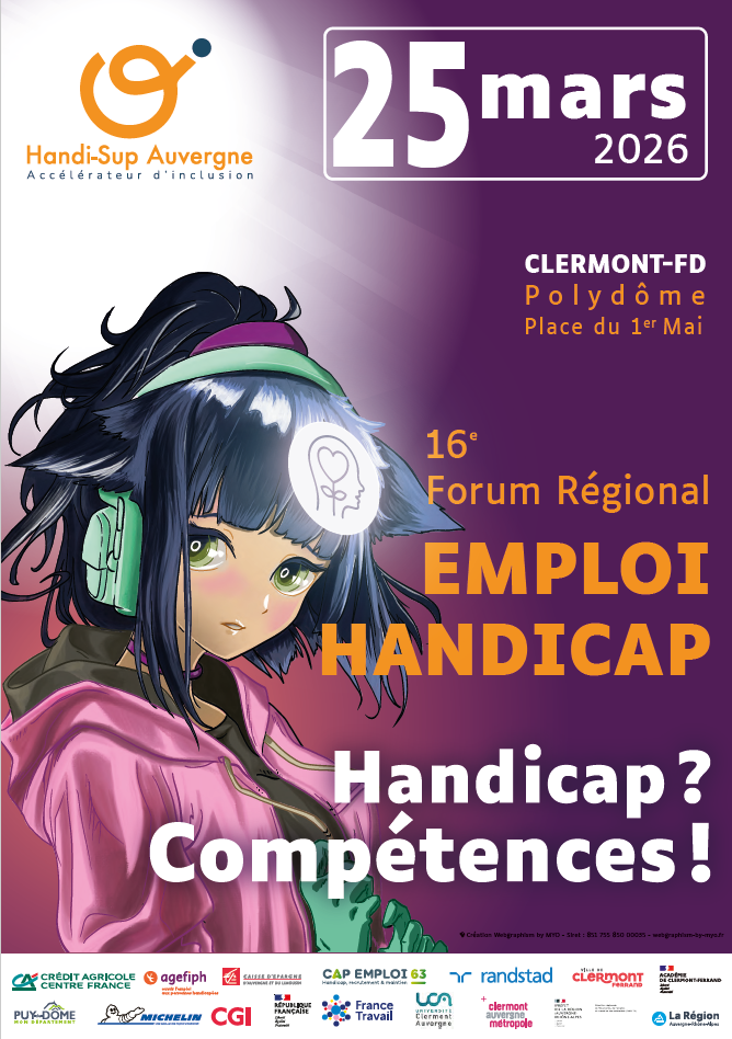 HandiSup Auvergne: la 16ème édition à Polydome