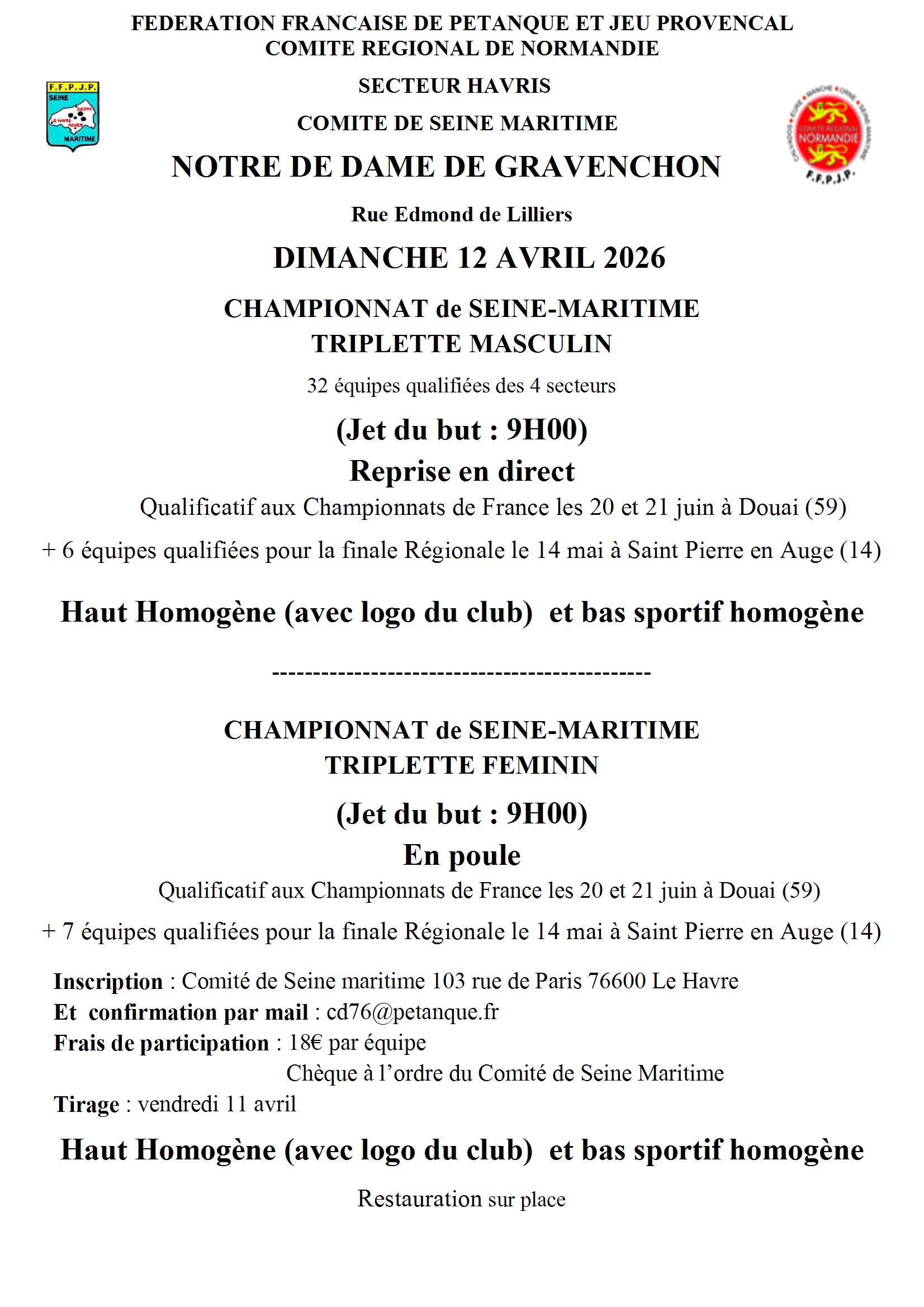 Affiche triplette conv 1