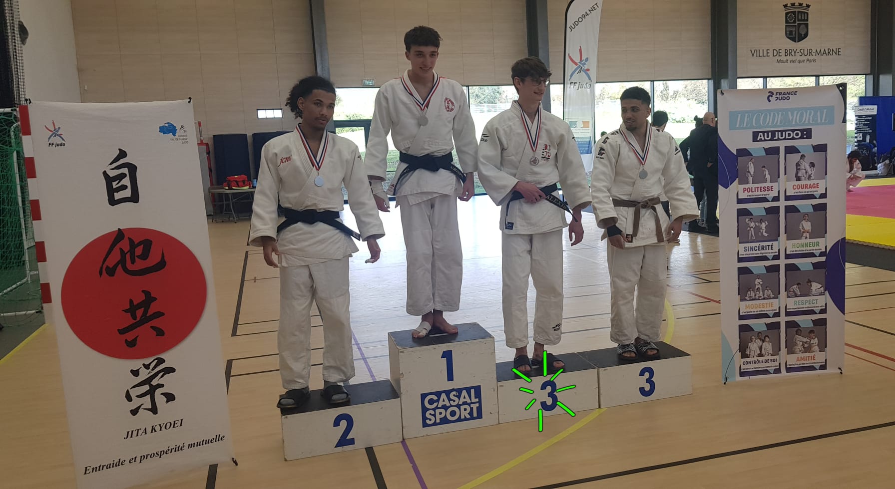 Alexis : 3ème au championnat du Val-de-Marne séniors 