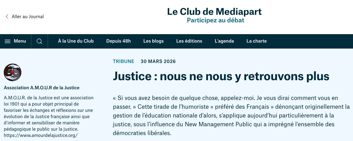 Plus personne ne s'y retrouve avec ces réformes de la justice !