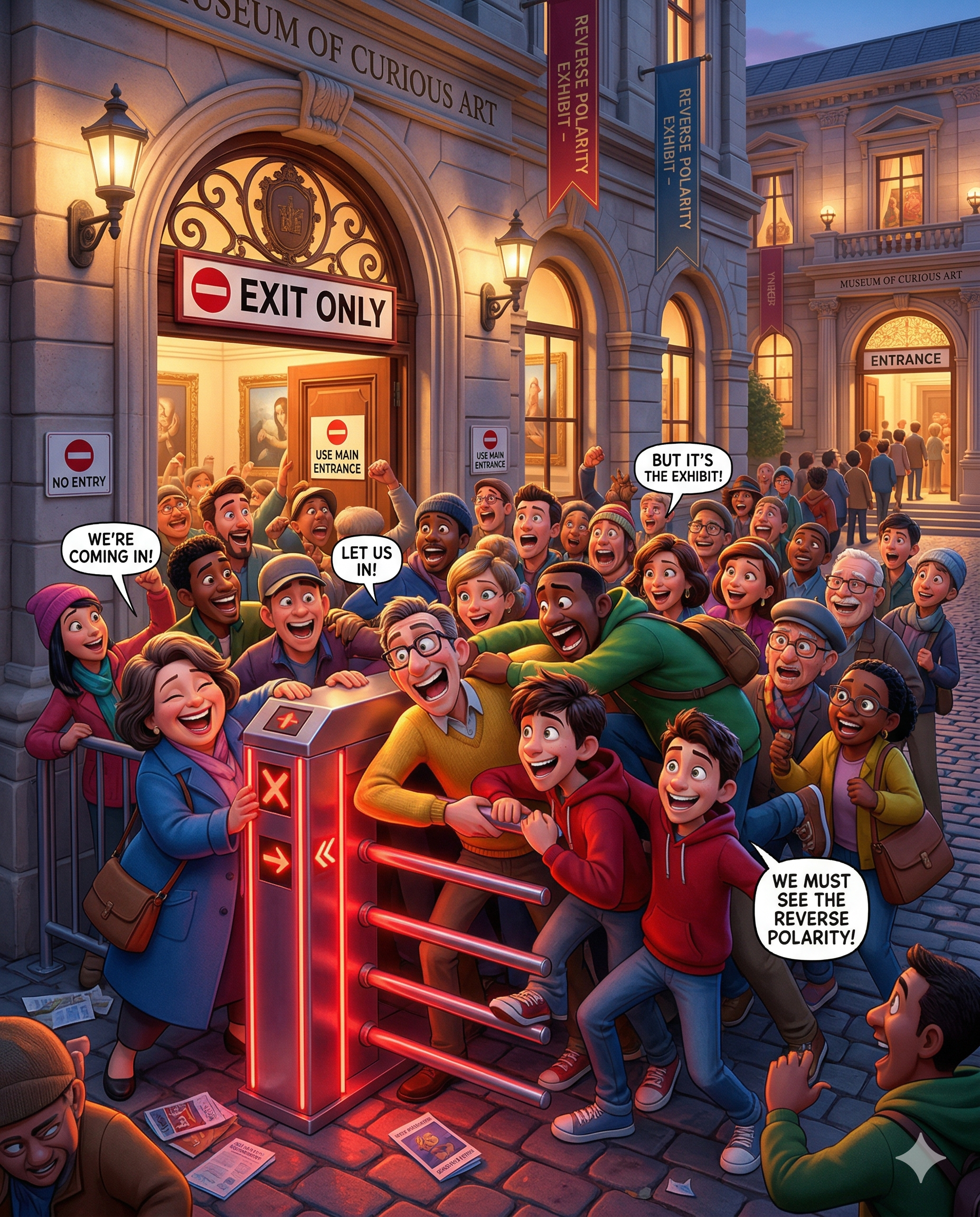 Pschhh… La fumée magique et le drame de l'inversion de polarité