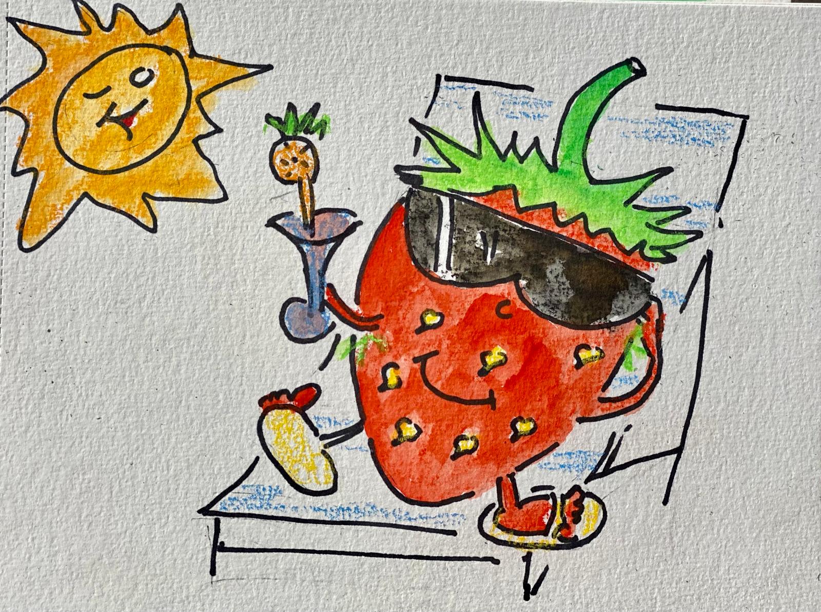 Dessin-fraises