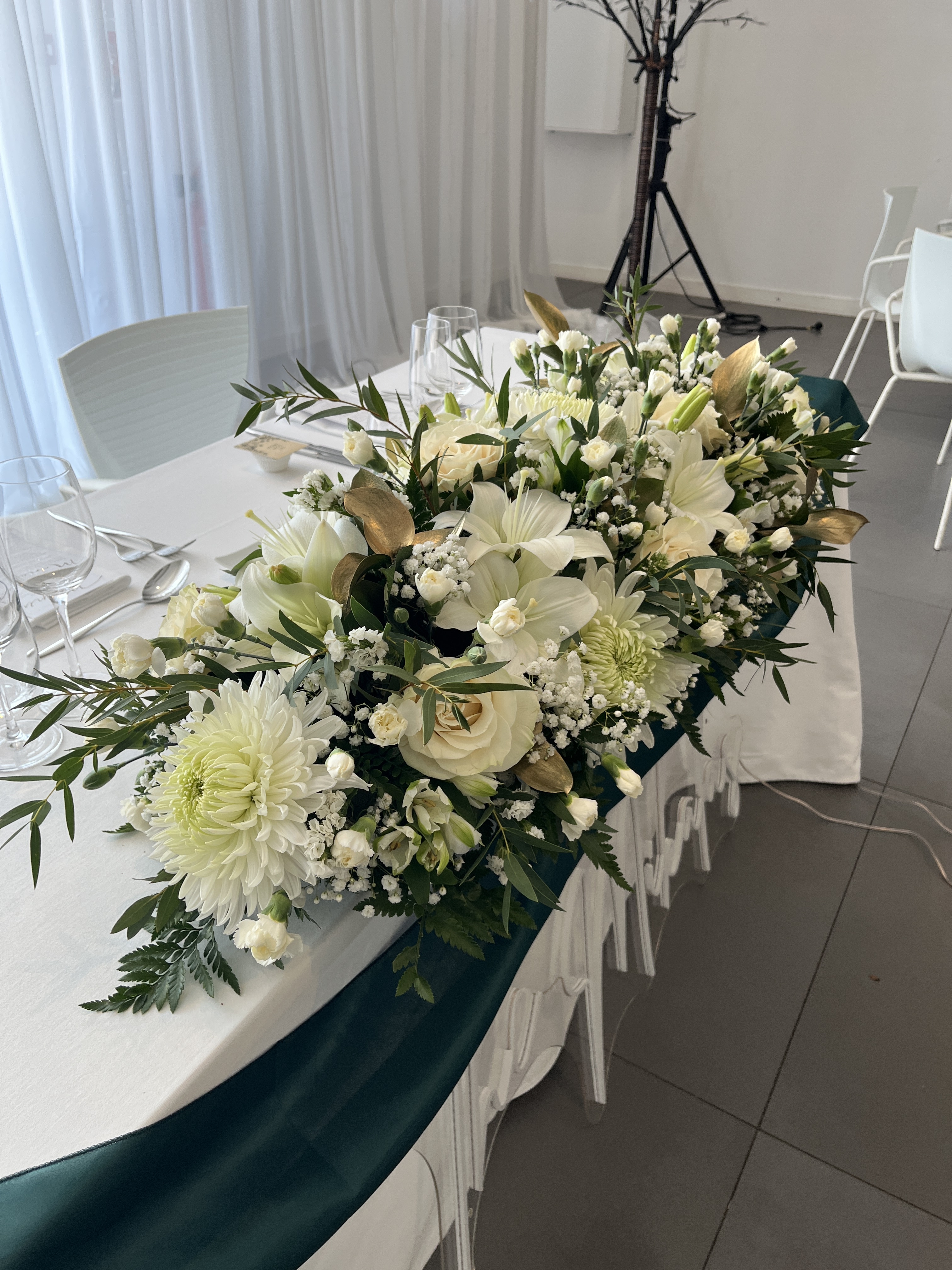 Centre de table allonge