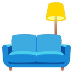 Couch-and-lamp
