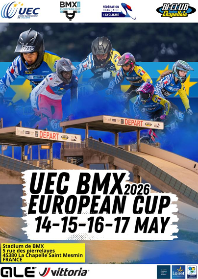 Coupe D'Europe La Chapelle Saint Mesmin 14 au 17 Mai 2026