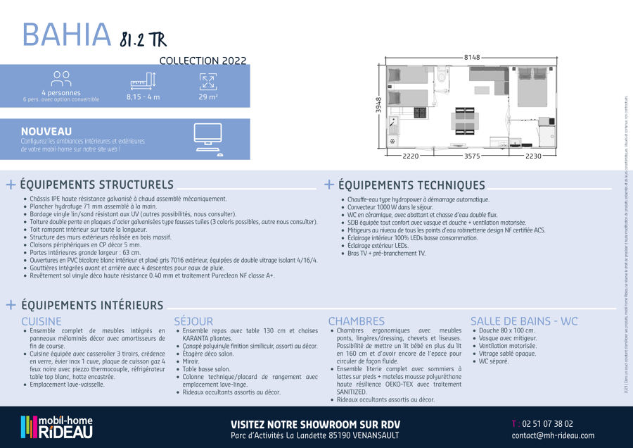 Fiche produit bahia 81 2 tr