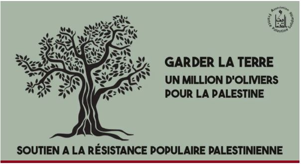 1 Million d'oliviers pour la Palestine.