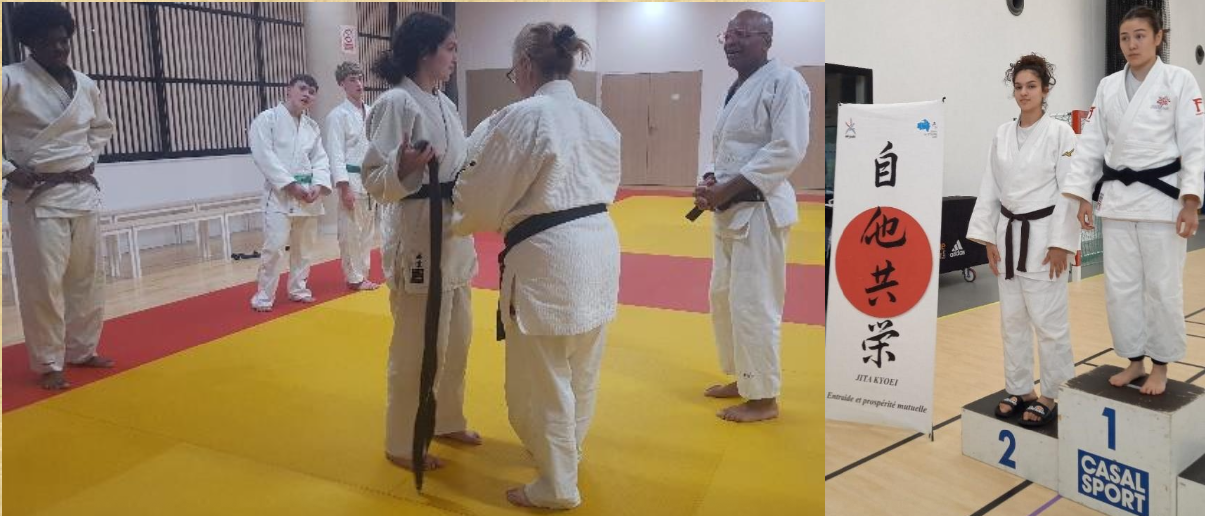 Sahra obtient sa ceinture noire 