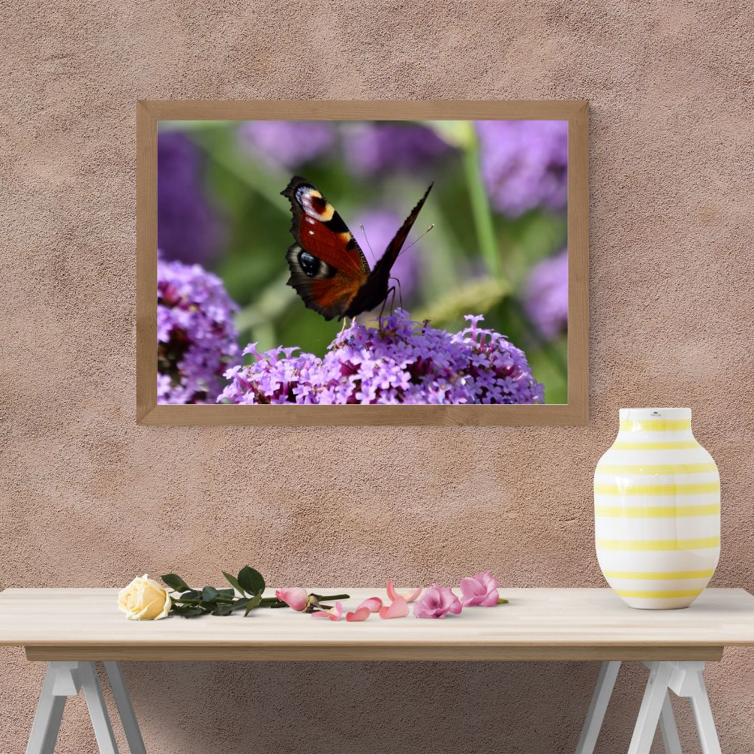 Brown and grey 3d modern wall art frame instagram post 3 