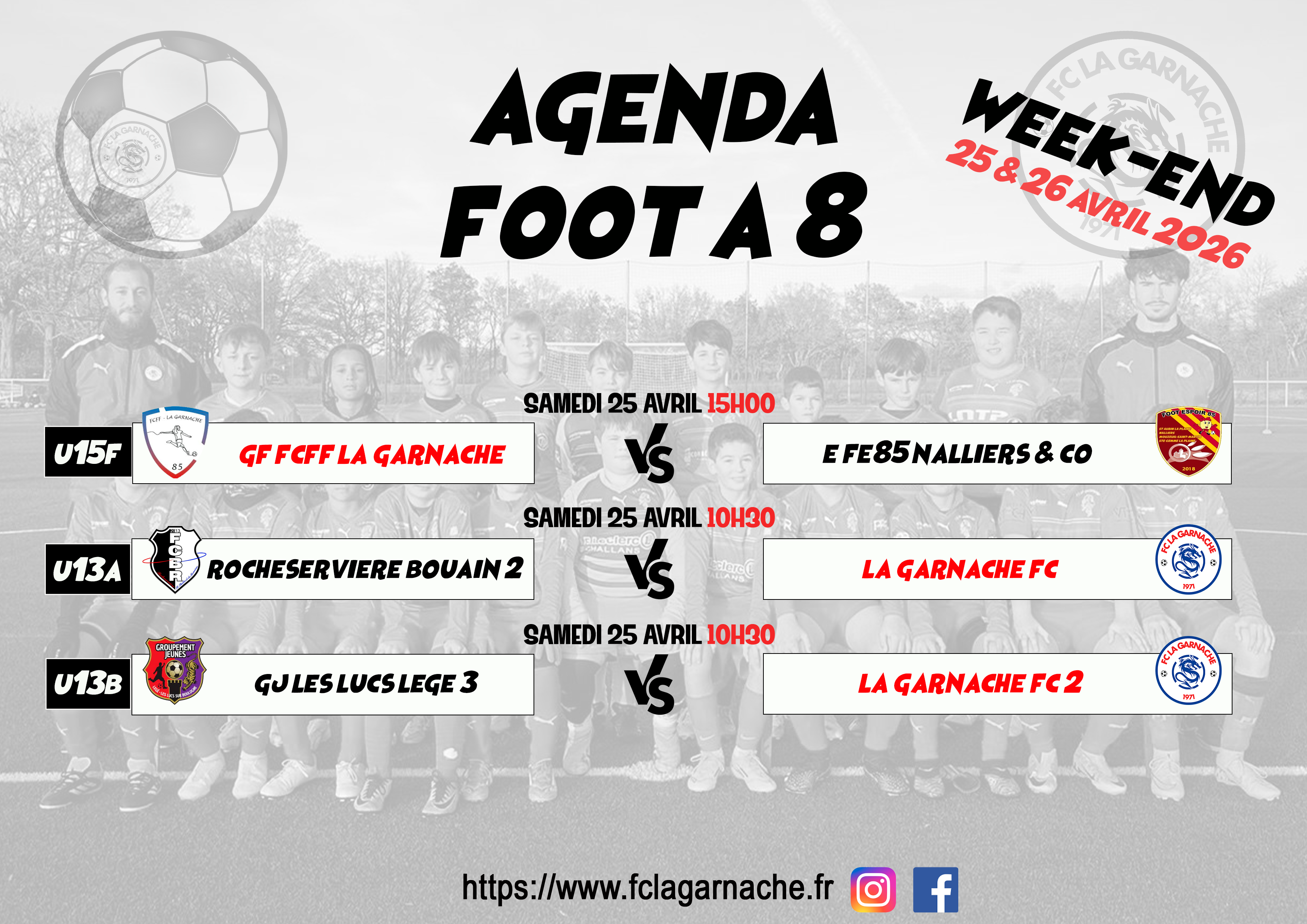 Agenda foot a 8