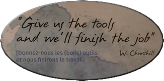 Give-Us-The-Tools Winston-Churchill site