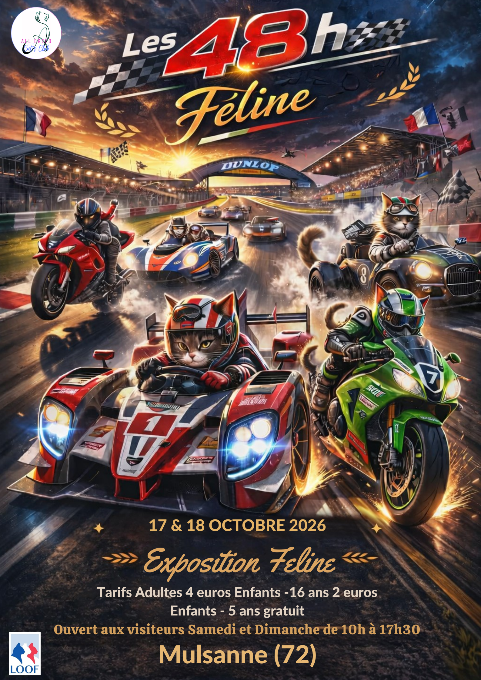 Exposition féline de Mulsanne 2026