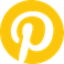 Icone lien vers pinterest