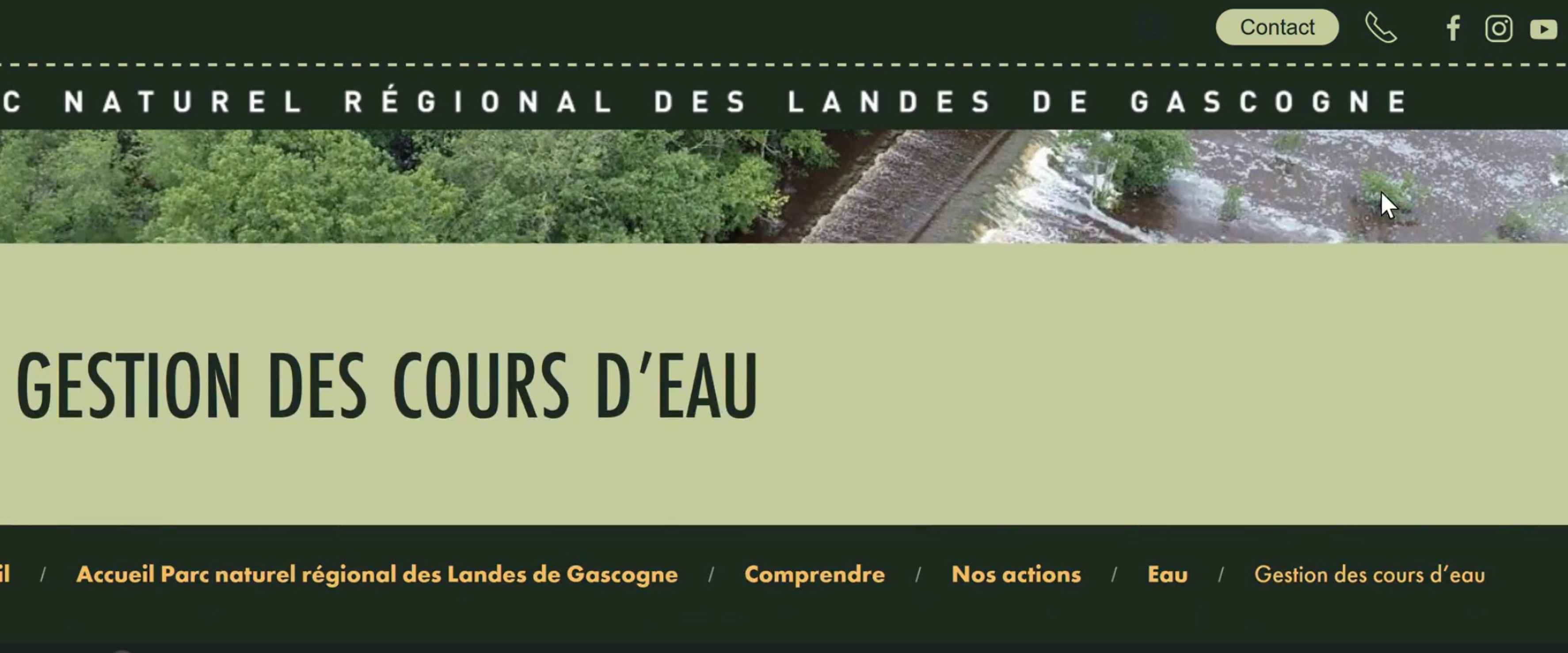 Parc Naturel des Landes de Gascogne : Le technicien fait fausse route