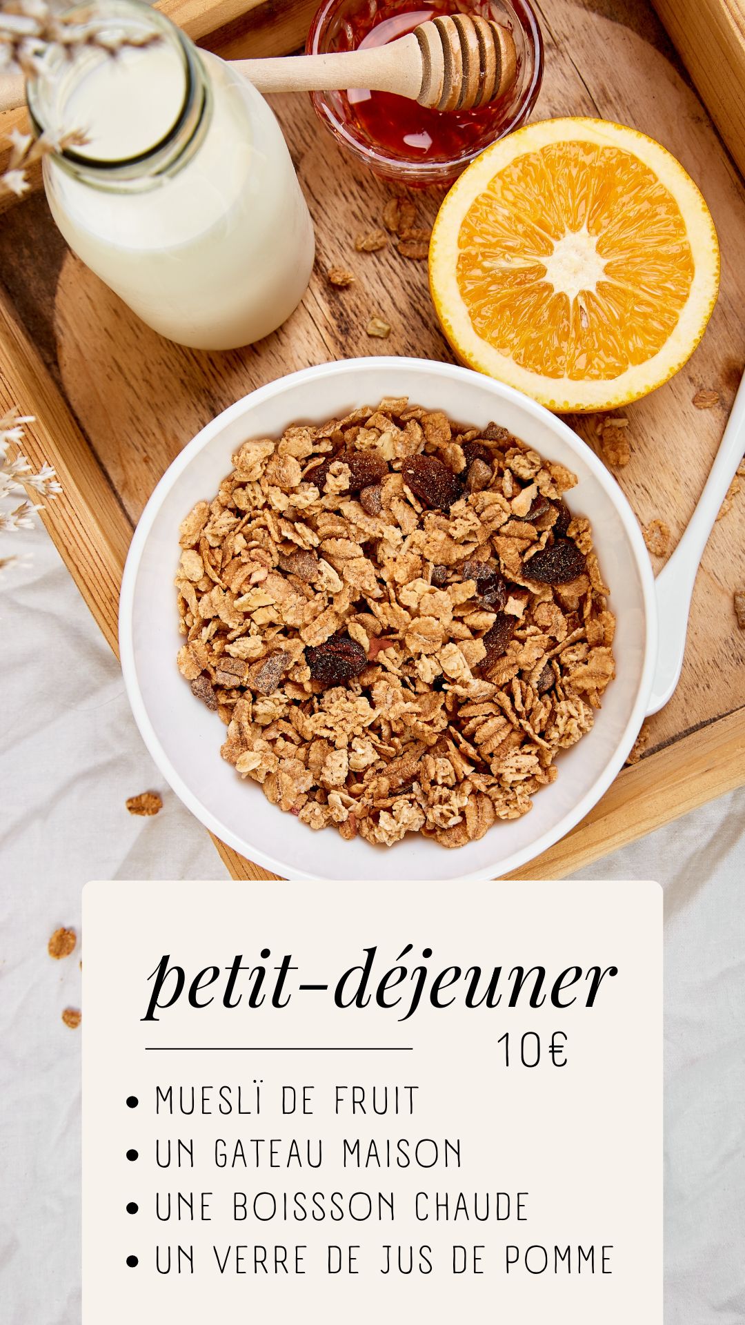 Story-Instagram-Petit-De-jeuner-Matin-Moderne-Marron-Beige