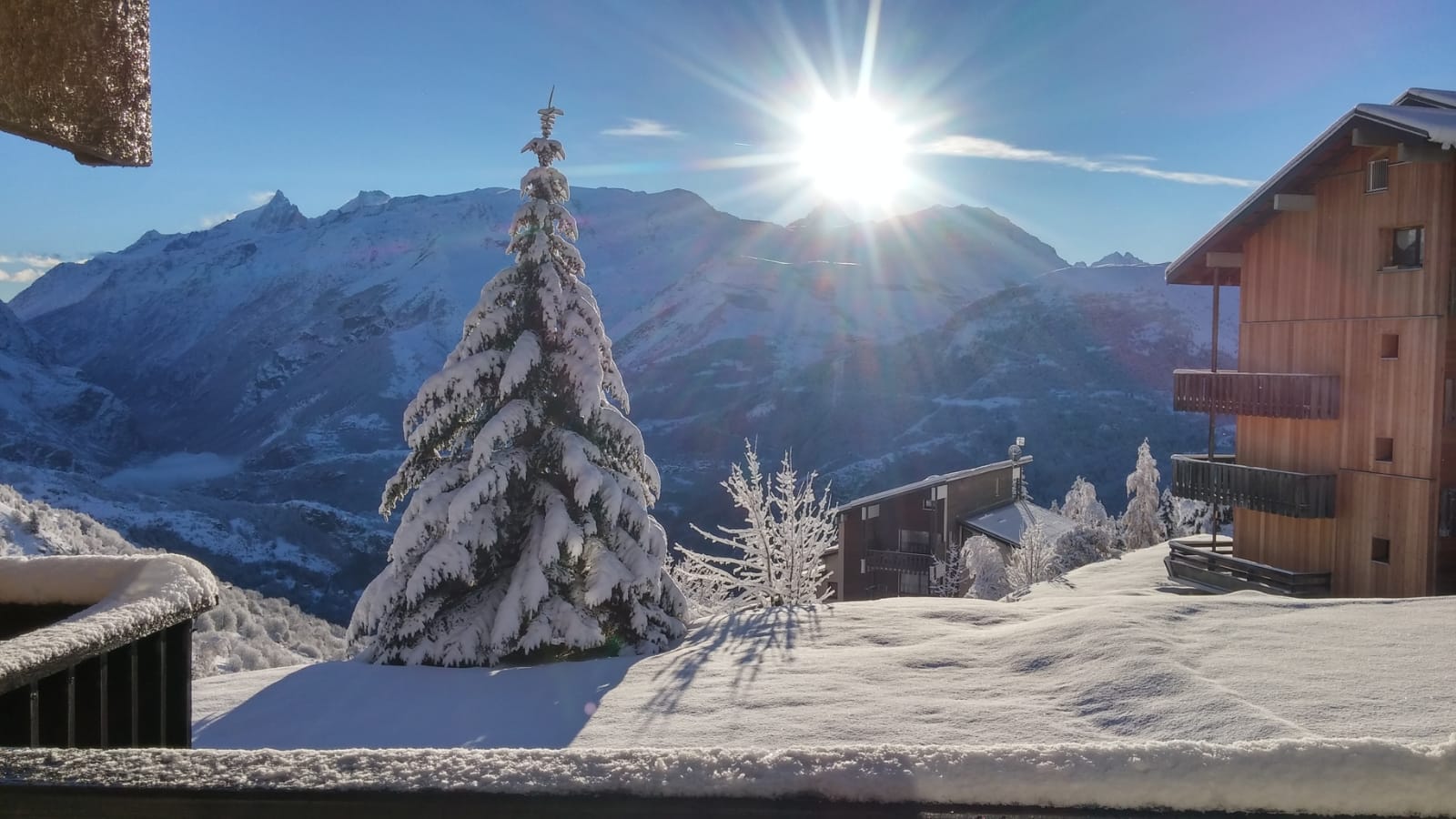 Vue du balcon Séjour