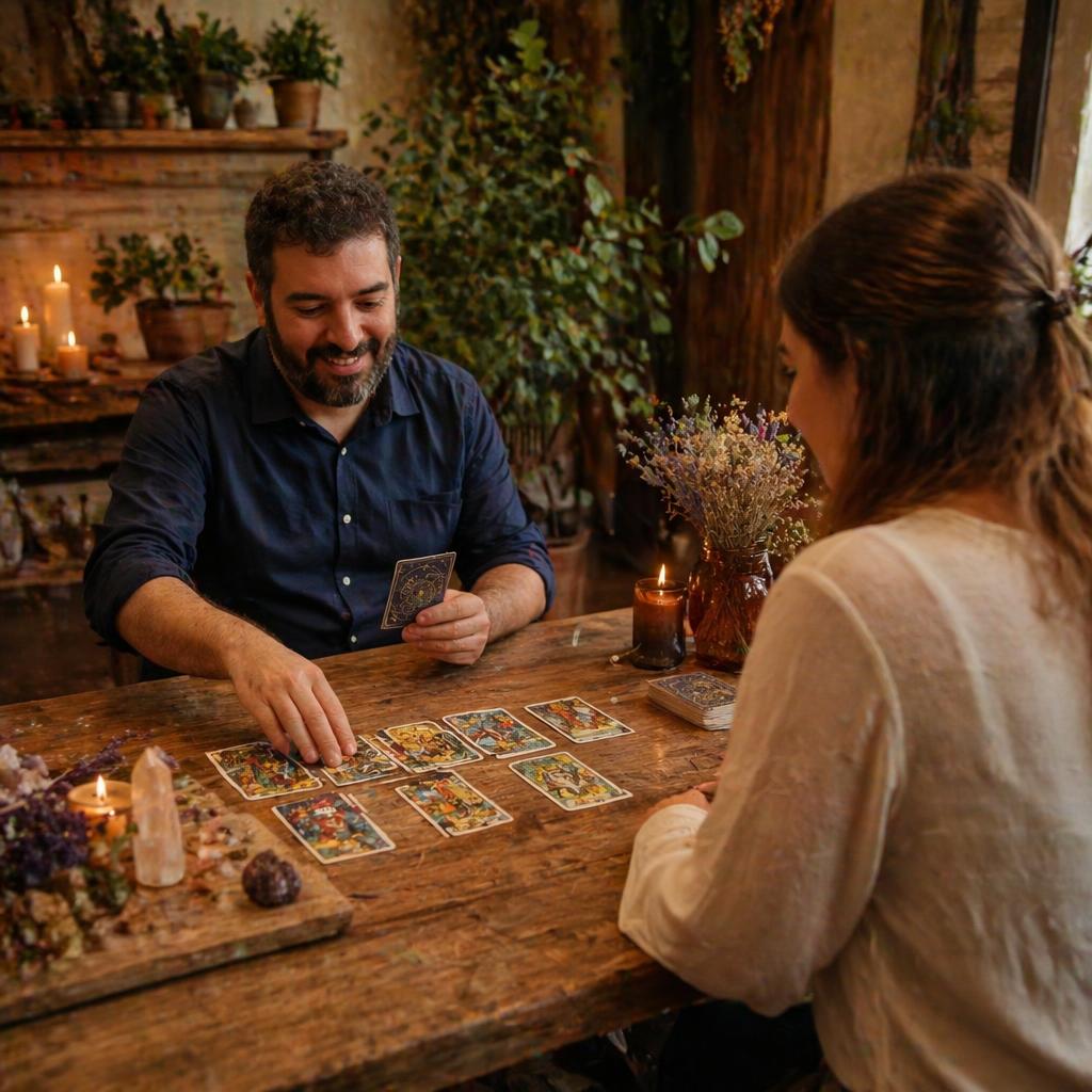 Gpt-image-2 Photorealistic professional scene of a man and a woman sitting face to face at a-0