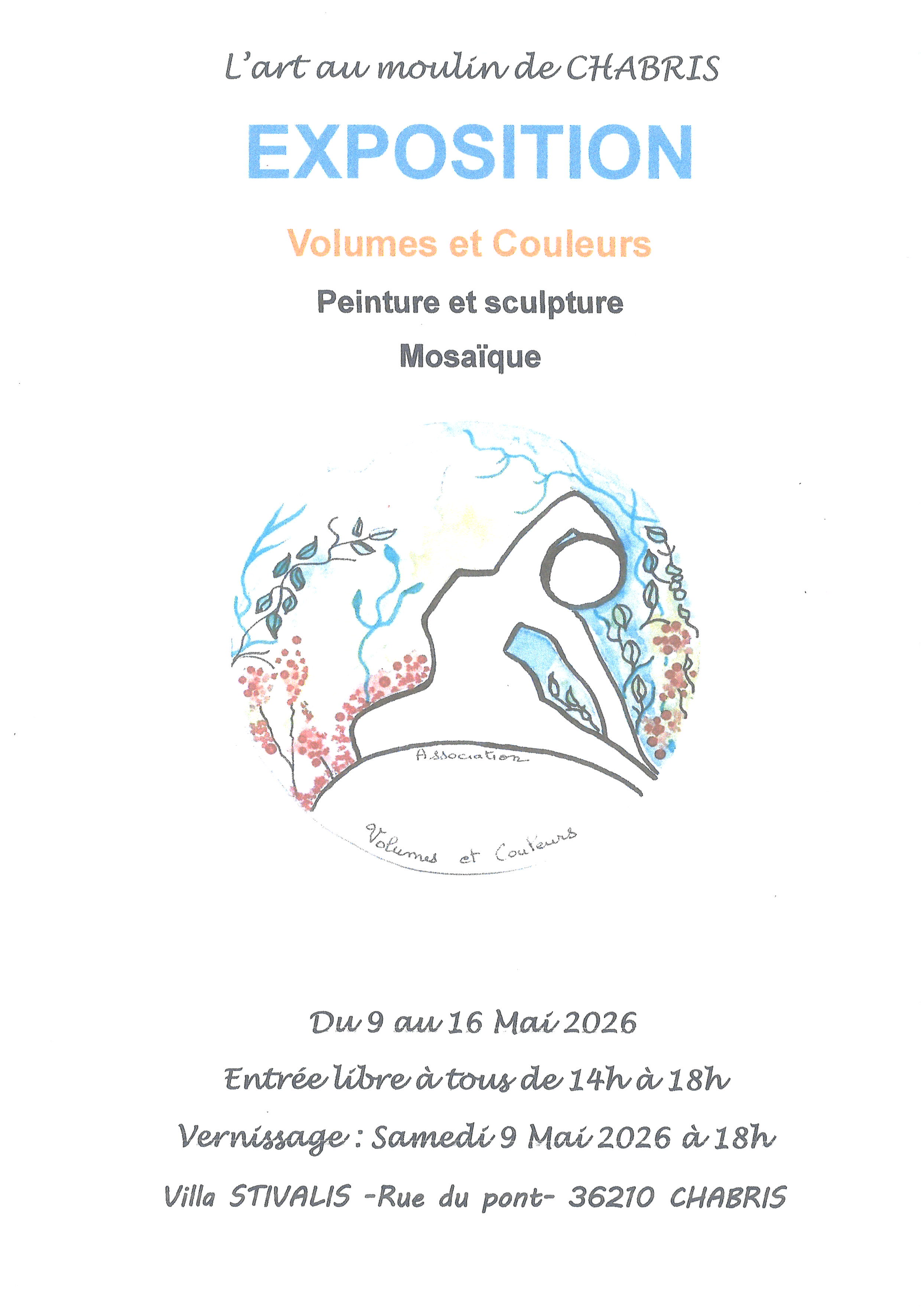 Volumes et couleurs : exposition