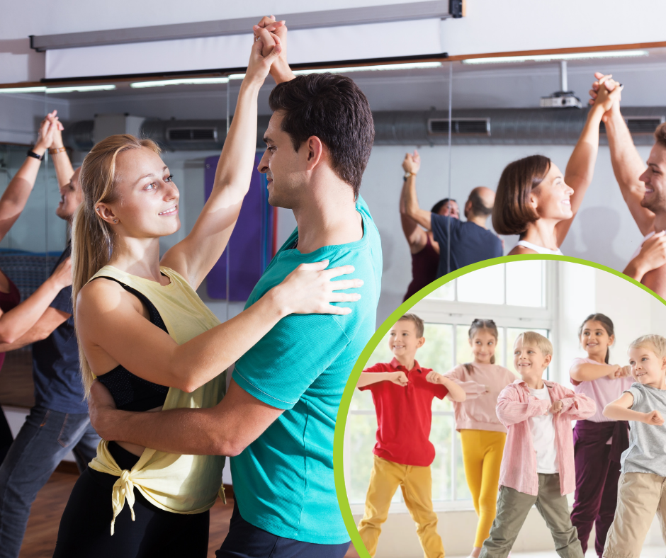 Cours de danse de couple à Fronsac, cours danse enfants, 5 ans, apprentissage salsa et bachata, convivialité et pratique en duo et solo, danse Gironde, Lugon et l’Île-du-Carnay