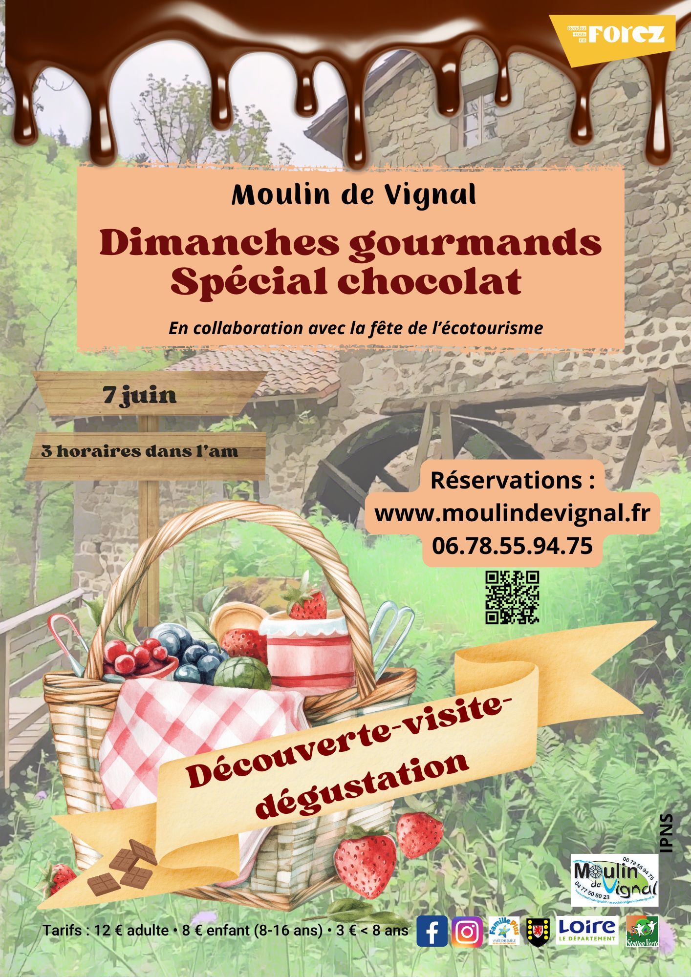 Dimanche gourmand, visite guidée, patrimoine, gouter, chocolat, valrhona, dégustation