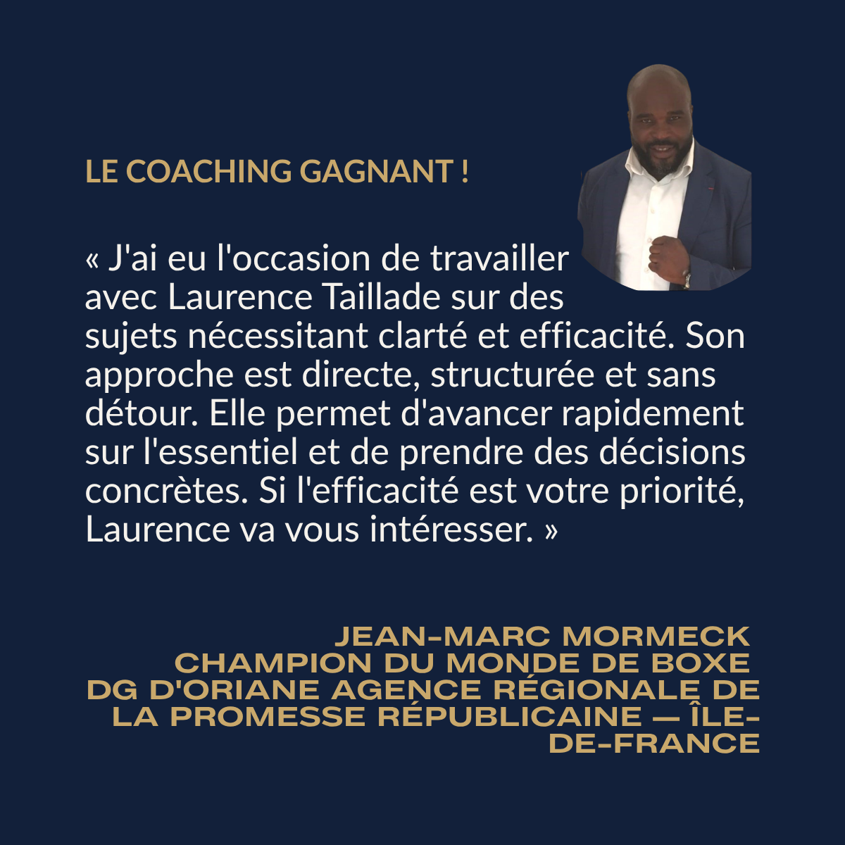 Jm mormeck temoignage