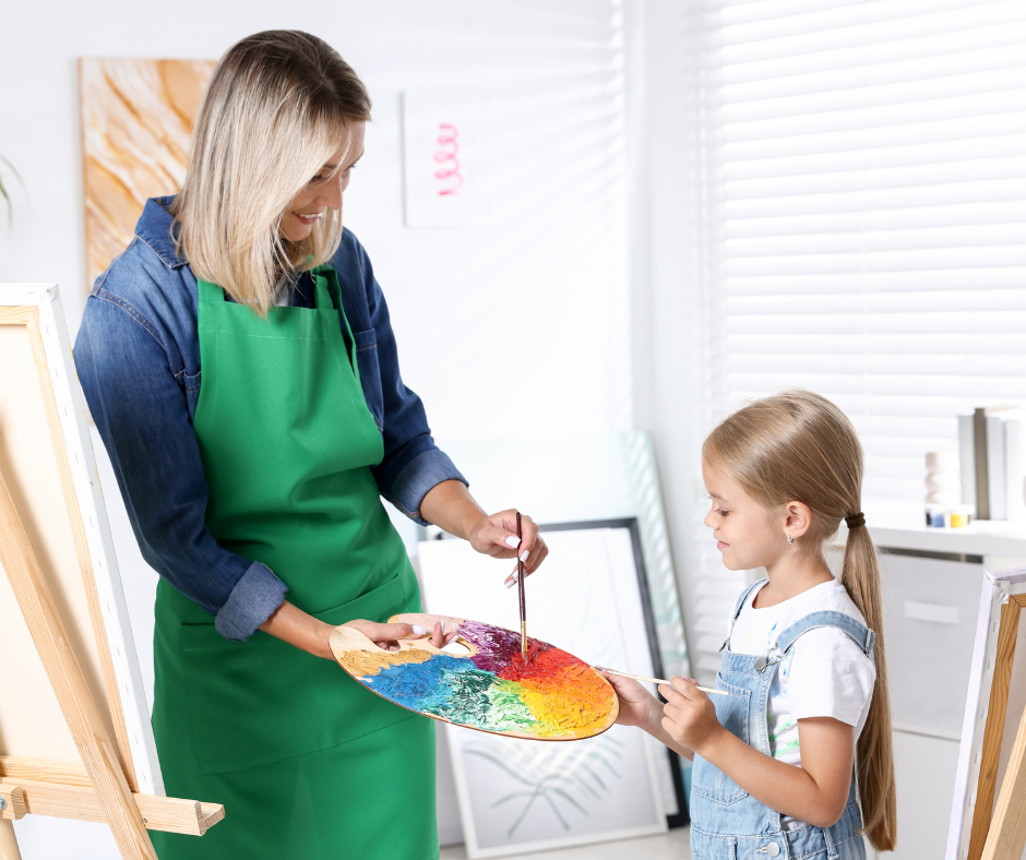 Cours de dessin enfants à Fronsac, initiation aux techniques artistiques, ateliers vacances scolaires Lugon et l’Île-du-Carnay