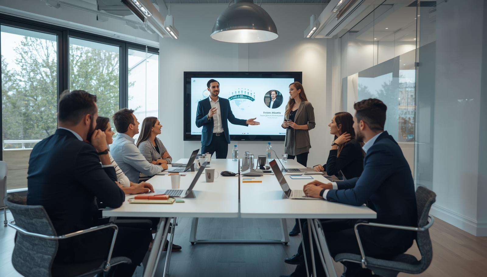 Organisme-de-formation-professionnelle-salle-de-formation-moderne-avec-formateur-et-apprenants-session-de-formation-en-entreprise-ambiance-professionnelle-et-collaborative-photo-realiste