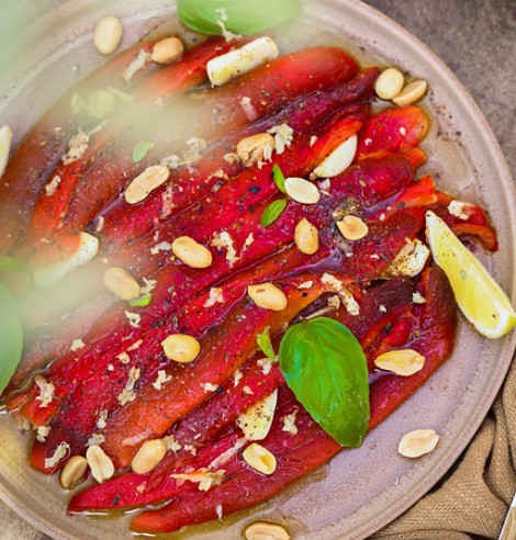 Salade-de-poivrons-rouges-au-thym