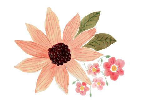Bouquet fleurs imaginaires