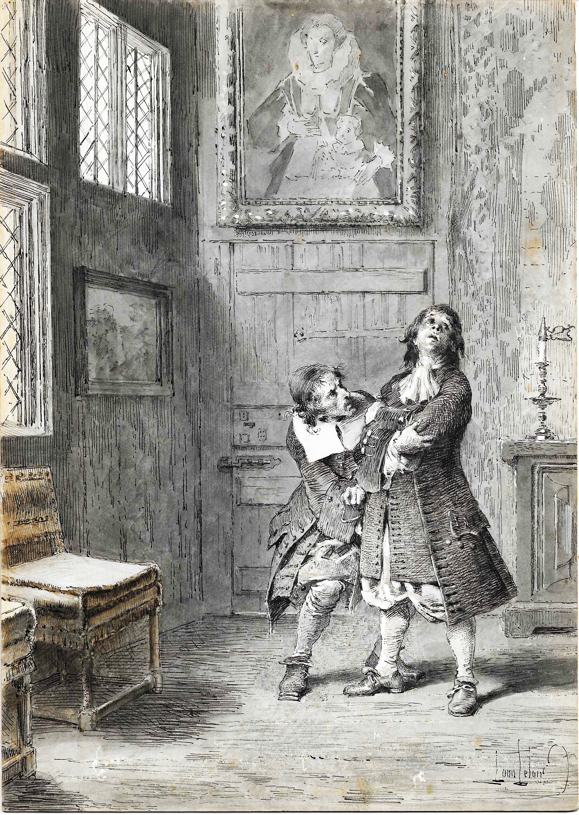 Encre de louis leloir