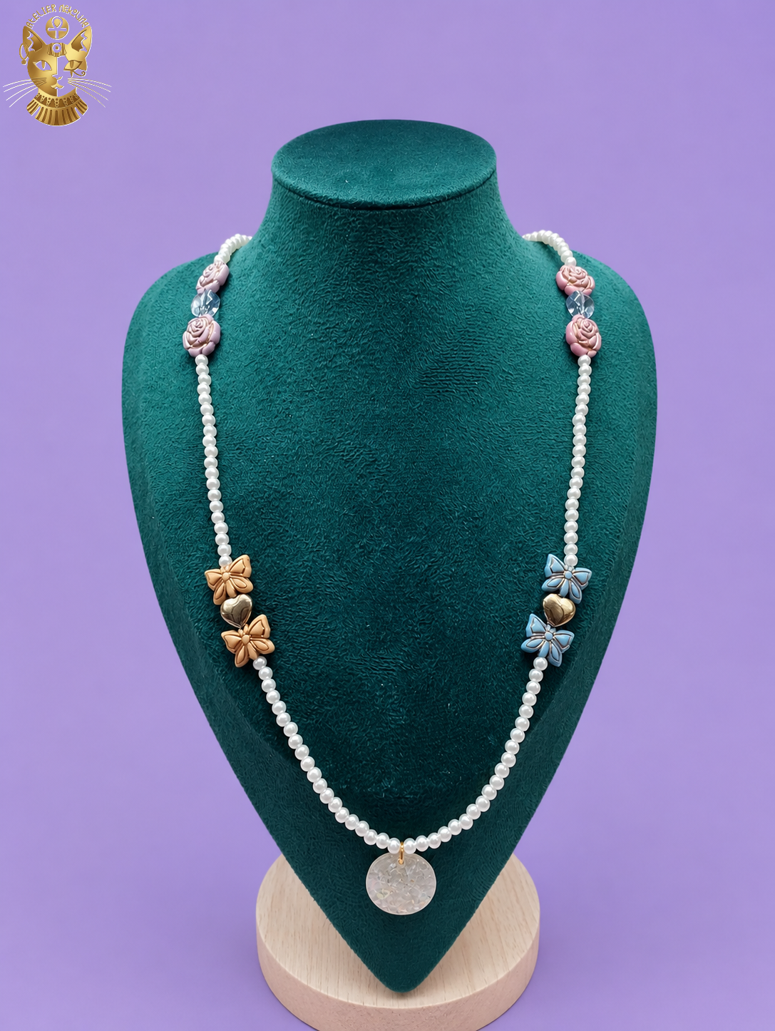 Collier-papillons-logo-doree-