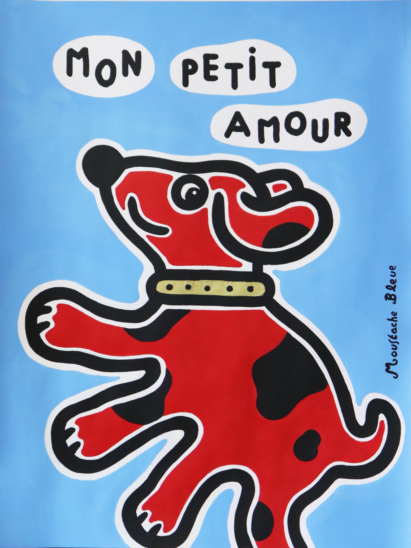 Chien rouge